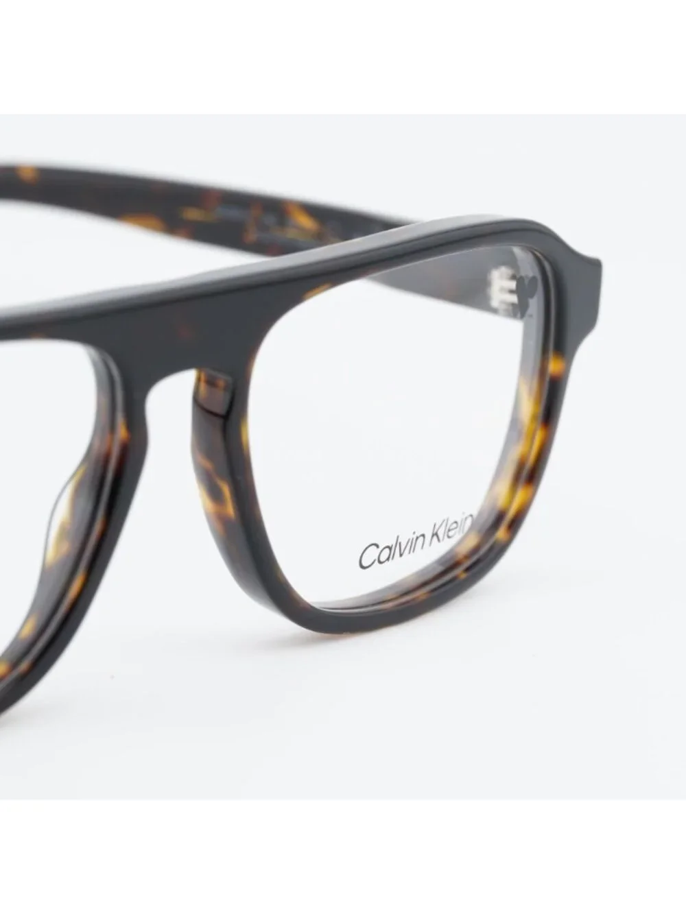 Calvin Klein CK25515 240 Eyeglasses Brown 58mm Square Frame